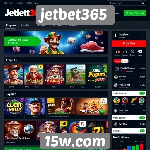 Navegação e usabilidade do site jetbet365